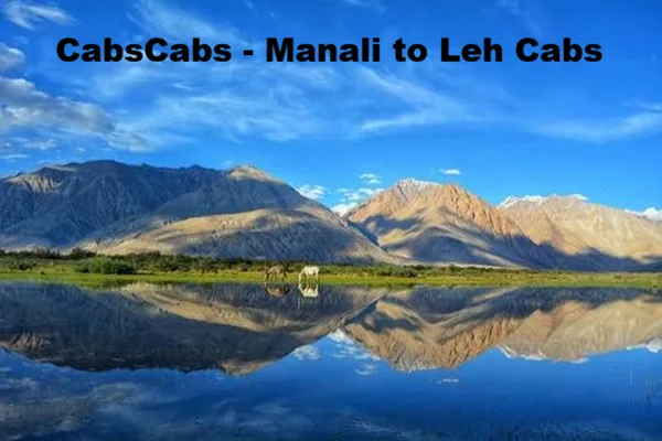 Manali to Leh Taxi Service at ₹3440 | CabsCabs