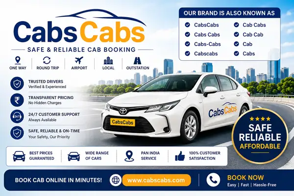 CabsCabs official cab and taxi booking brand