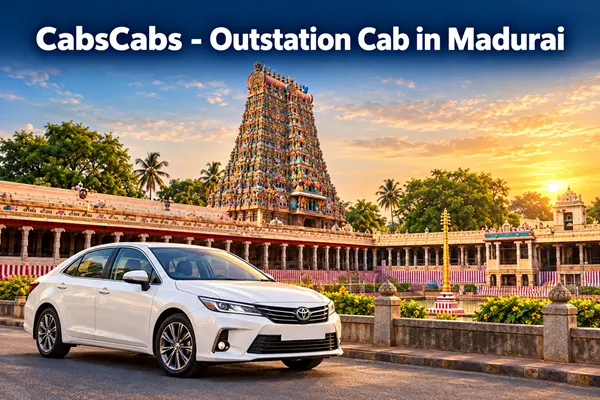 Madurai Outstation Cab Booking & Local Taxi | CabsCabs